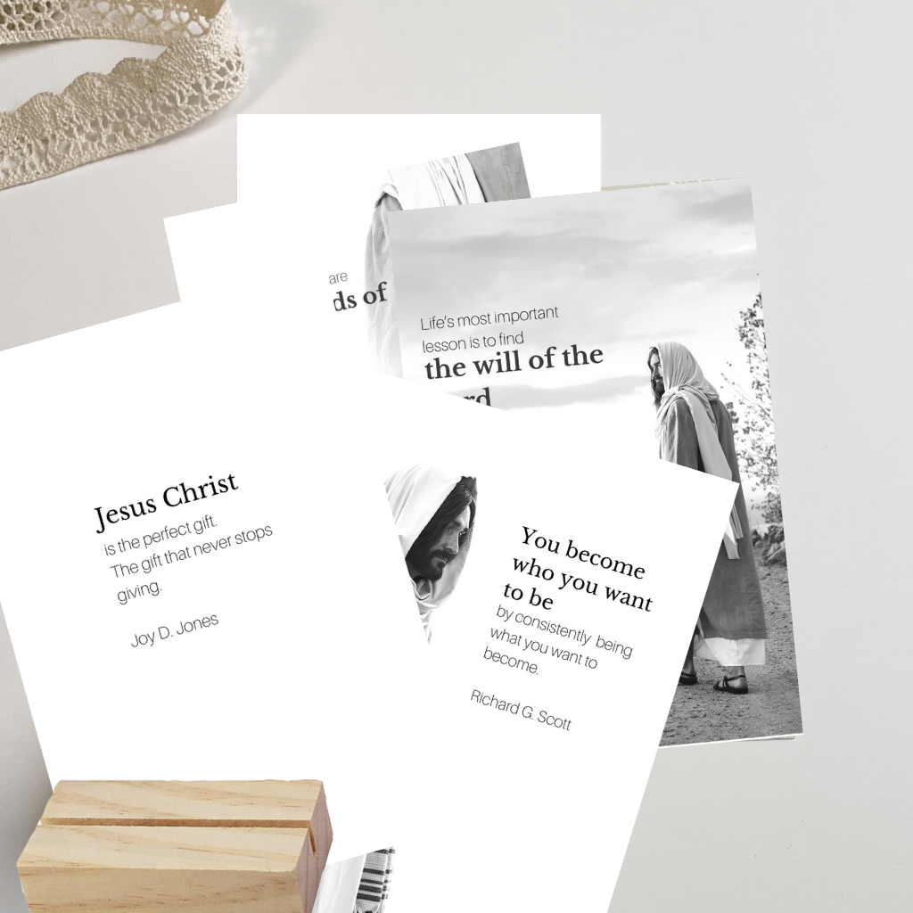 Thoughts Of Jesus & Wood Block