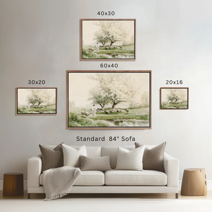 Gentle Shepherd - Canvas