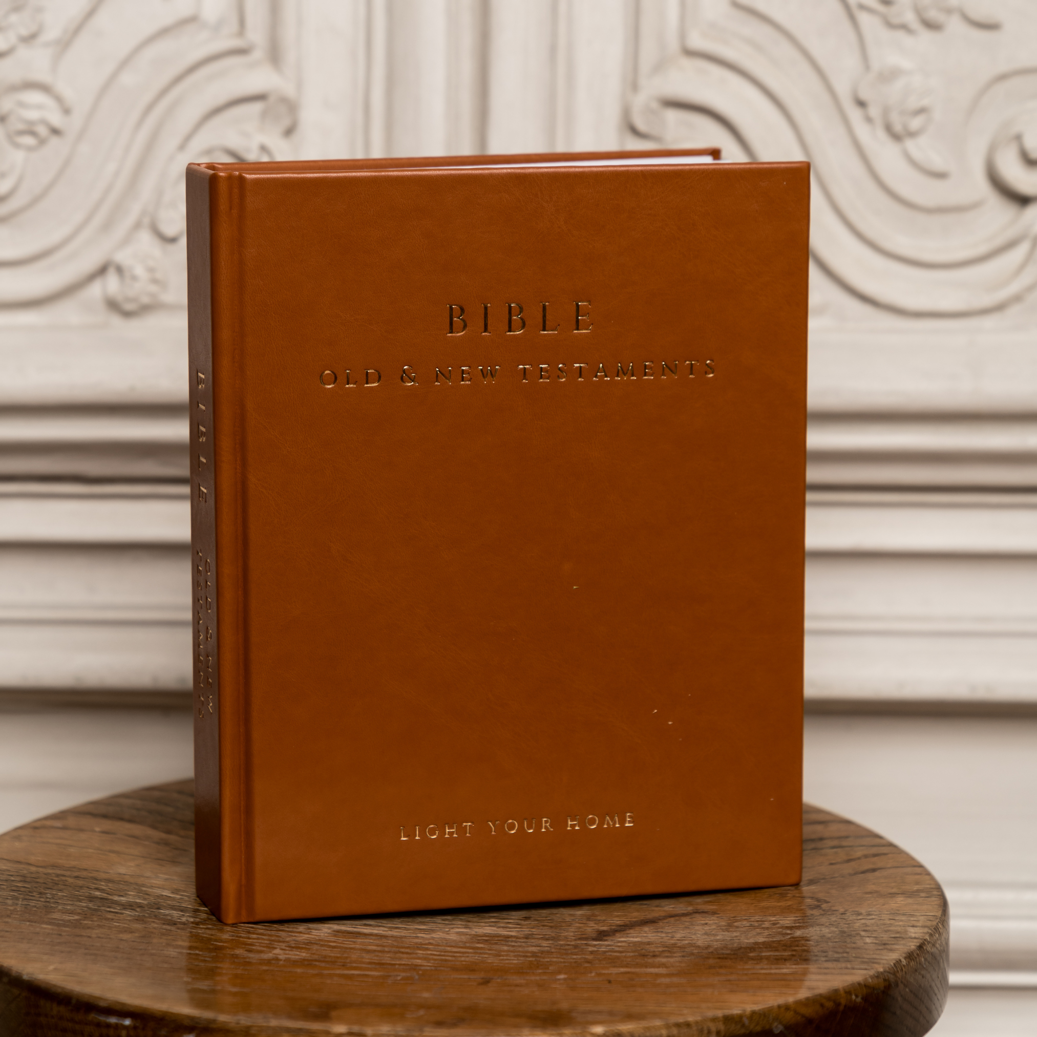 Camel Leather Bible