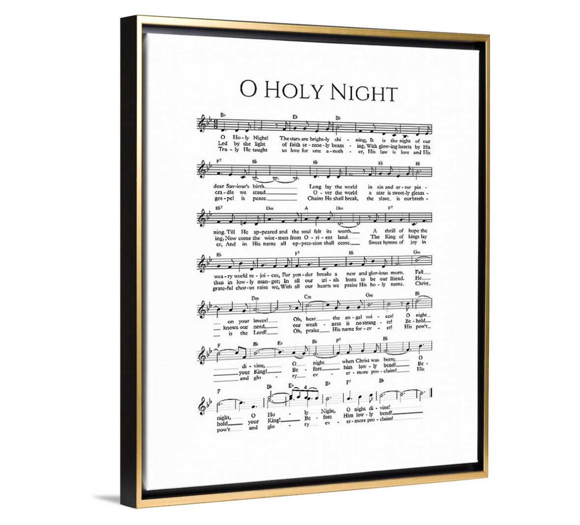 O Holy Night - Canvas