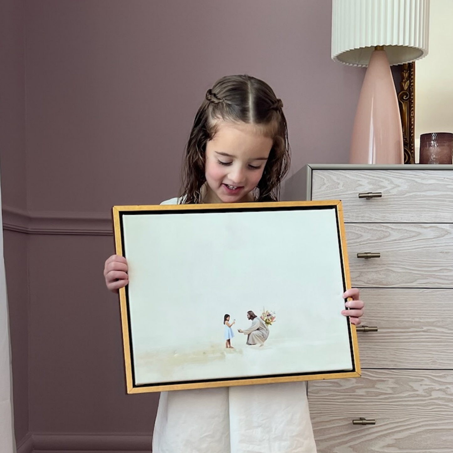 Better Together/Brunette Girl - Canvas