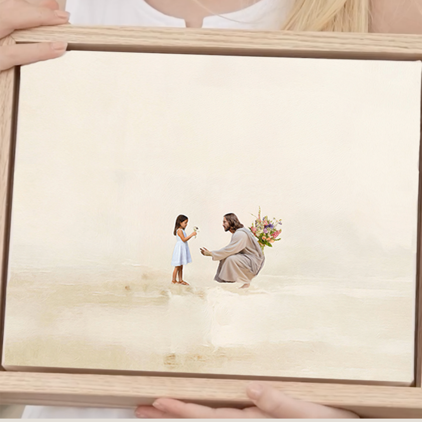 Better Together/Brunette Girl - Canvas