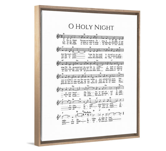 O Holy Night - Canvas