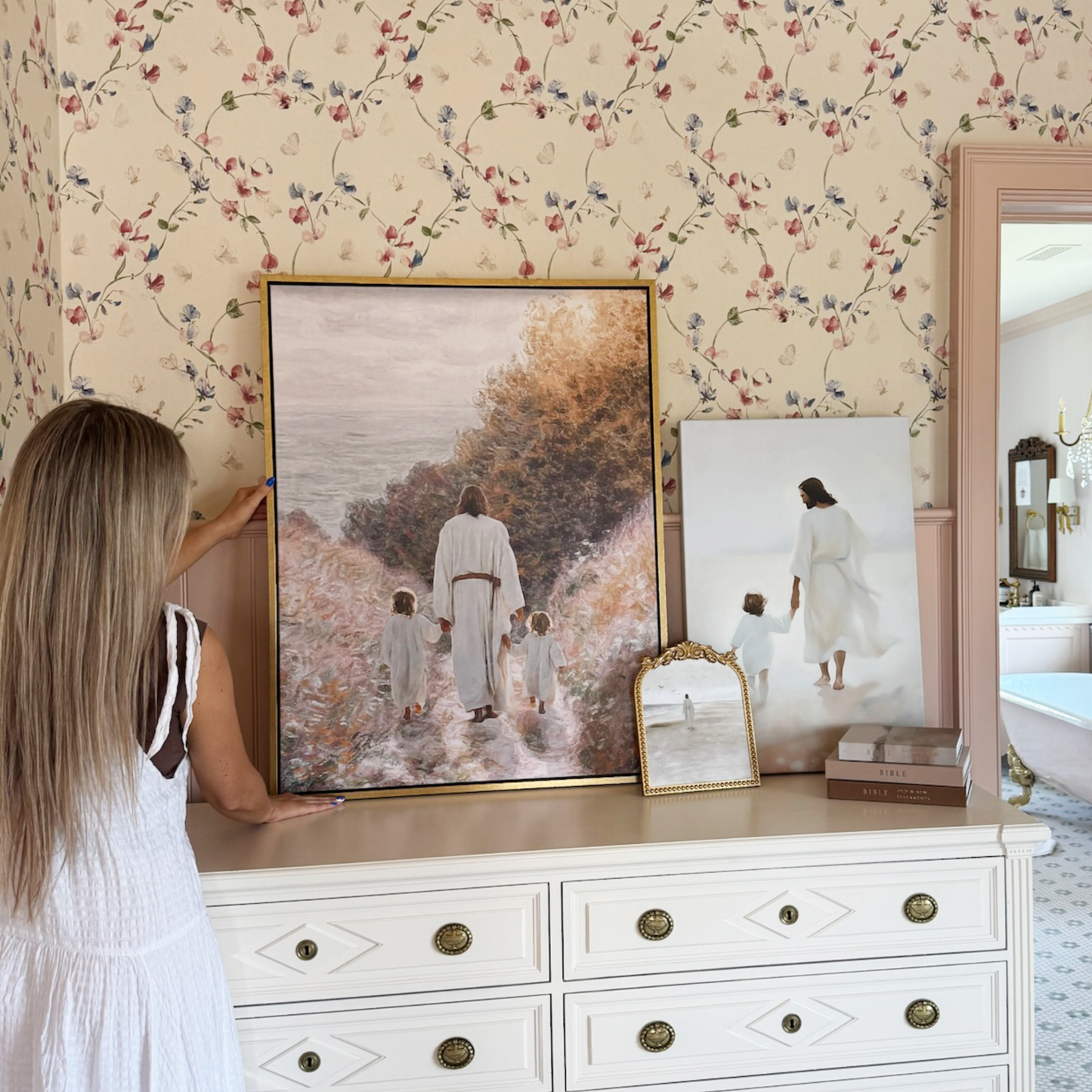 Consider The Lilies/Blonde - Canvas