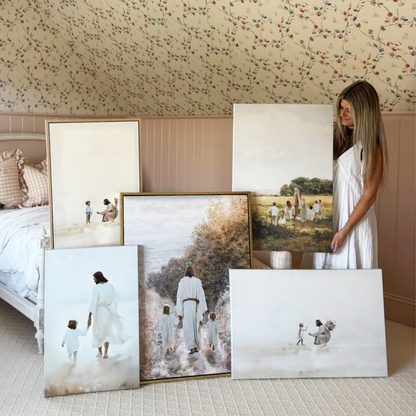 Better Together/ Blonde Girl - Canvas