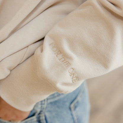 "99" Oversized Crew-Neck Sweatshirt