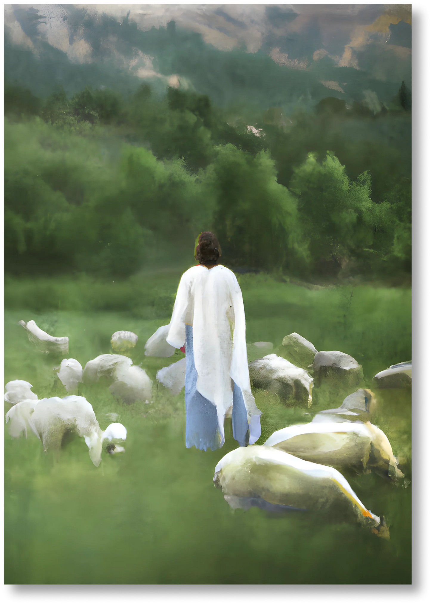 Abide With Me - Print