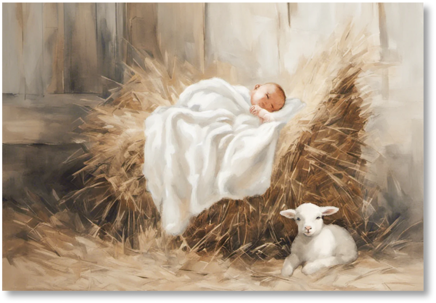 Away In a Manger - Print