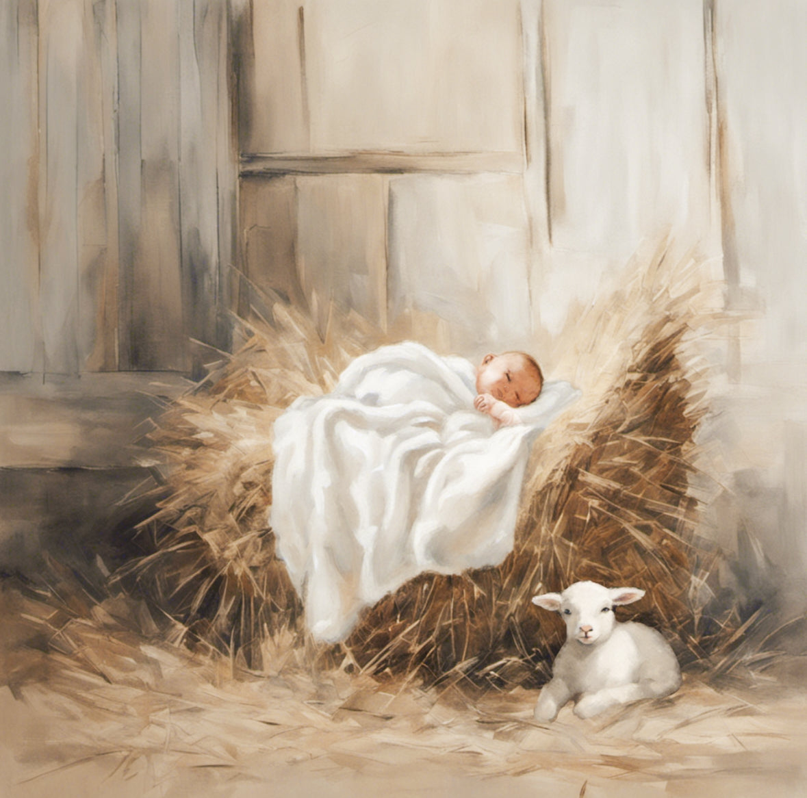 Away In a Manger - Print