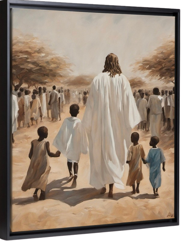 Harmonie des Glaubens – Afrika – Leinwand