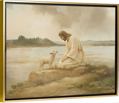 I Know My Sheep - Canvas