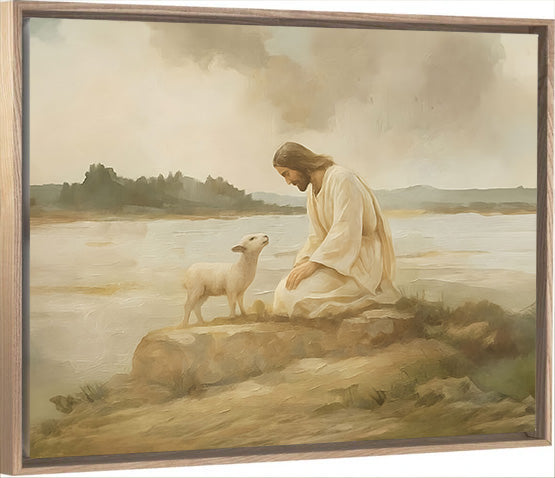 I Know My Sheep - Canvas