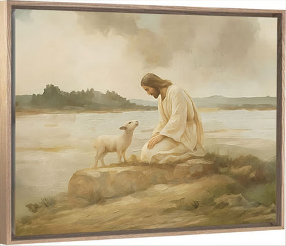 I Know My Sheep - Canvas