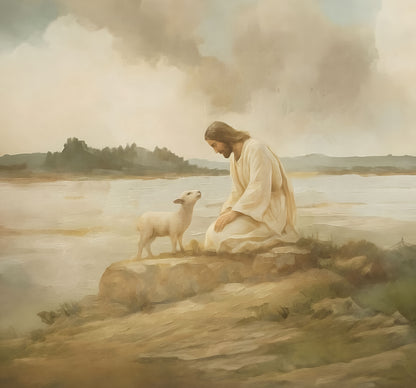 I Know My Sheep - Canvas