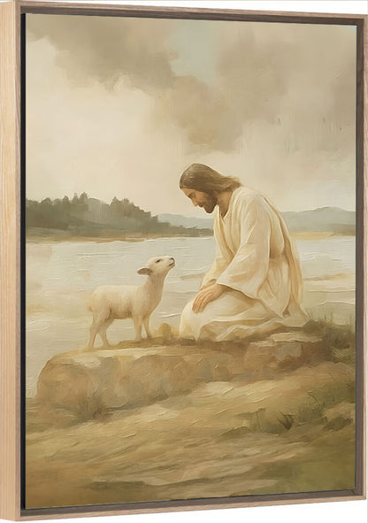 I Know My Sheep - Canvas