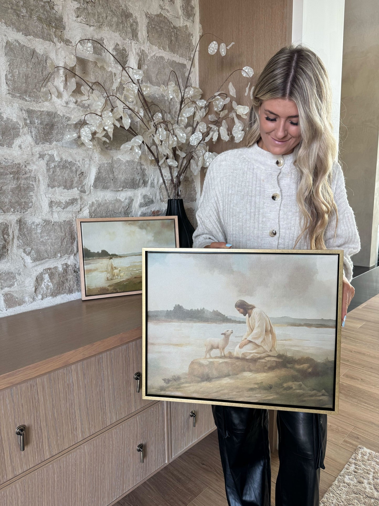 I Know My Sheep - Canvas