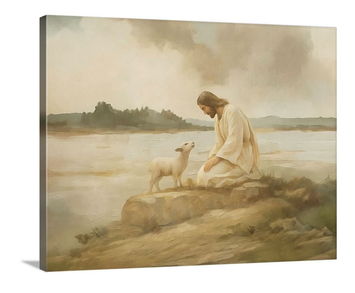 I Know My Sheep - Canvas