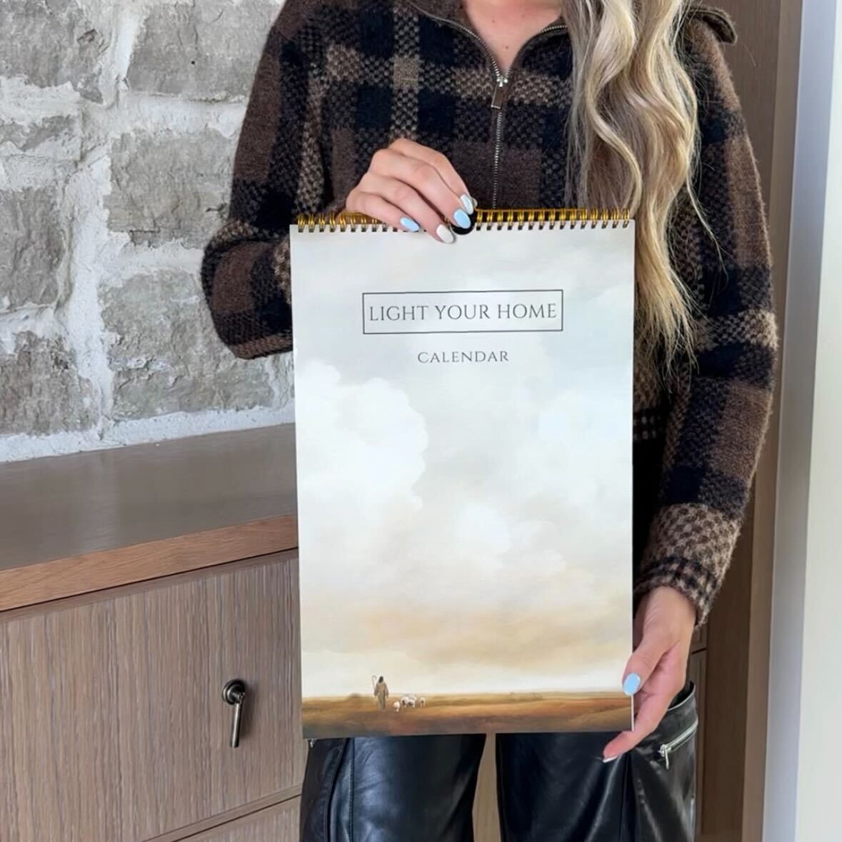 Light Your Home 2026 Wall Calendar