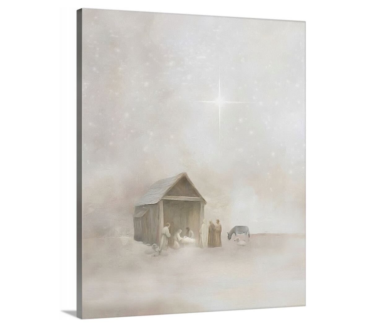 The Nativity Scene - Canvas