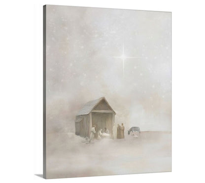 The Nativity Scene - Canvas