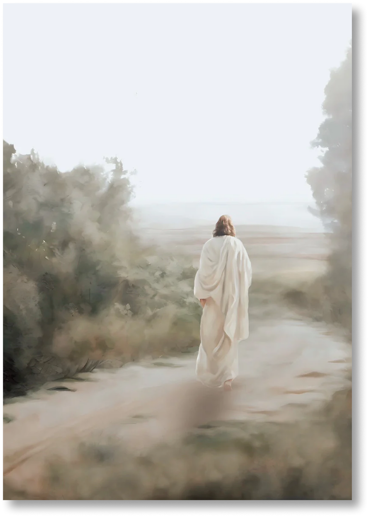 In His Footsteps - Print