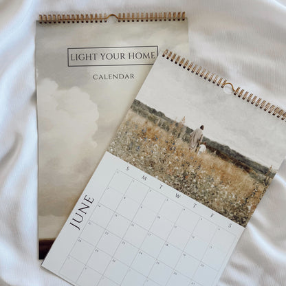 Light Your Home 2026 Wall Calendar