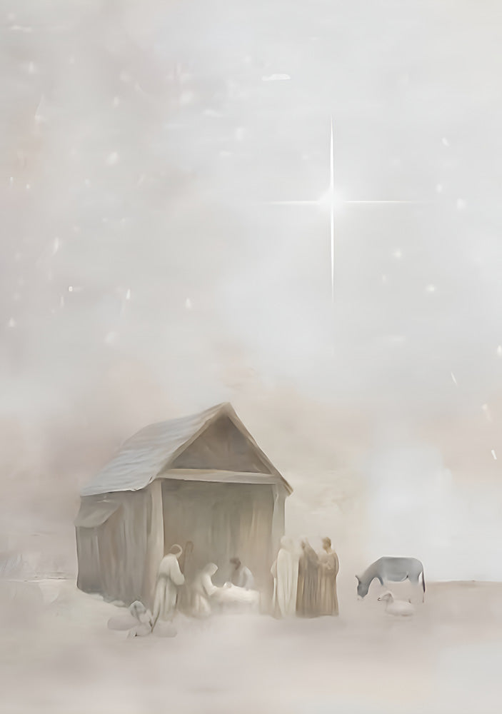 The Nativity Scene - Print