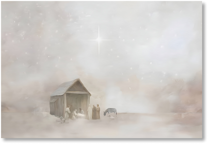 The Nativity Scene - Print