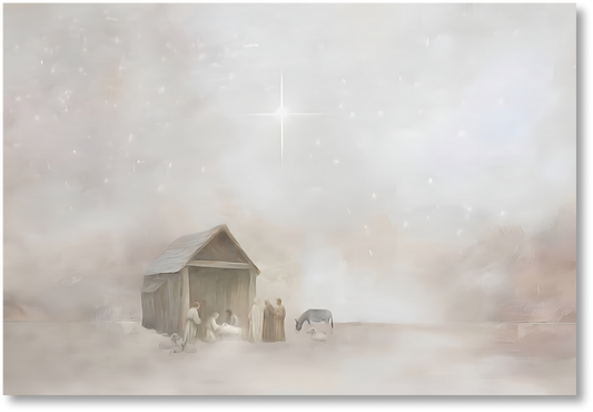The Nativity Scene - Print