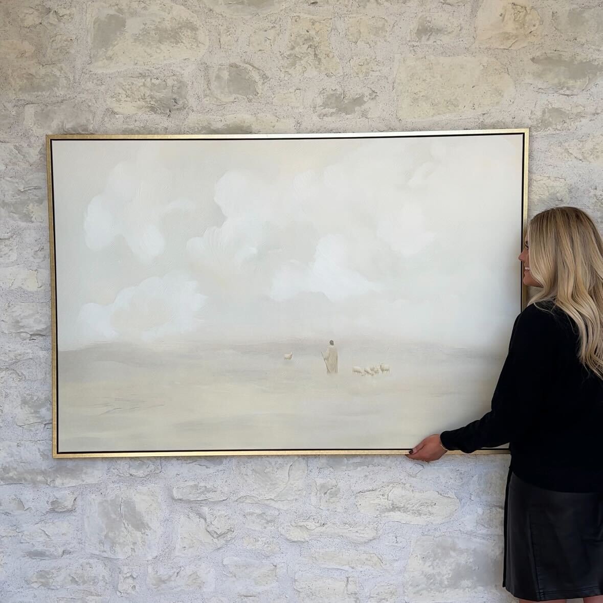 The Shepherds Pursuit - Canvas