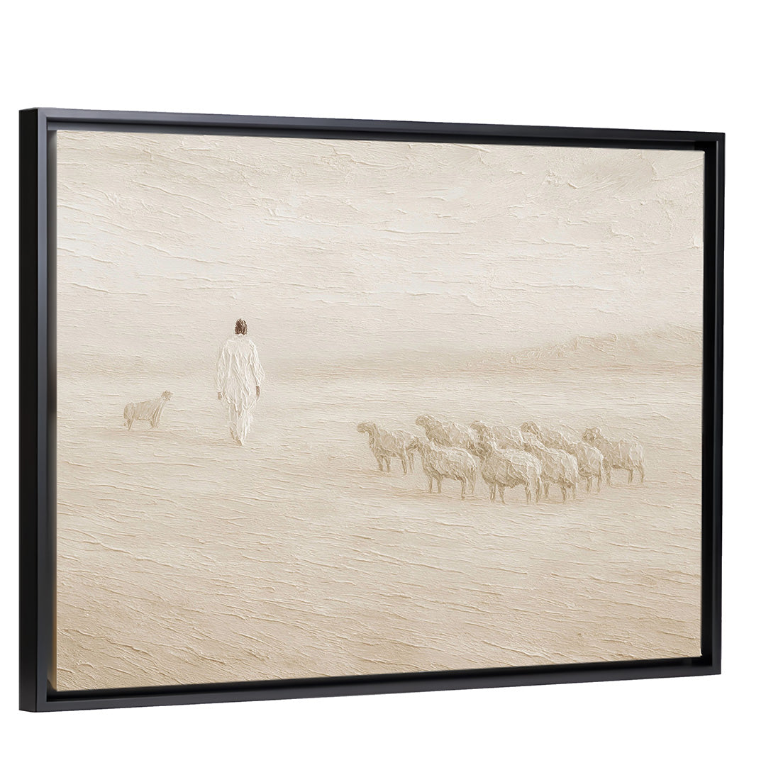 The Watchful Shepherd - Canvas