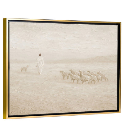 The Watchful Shepherd - Canvas