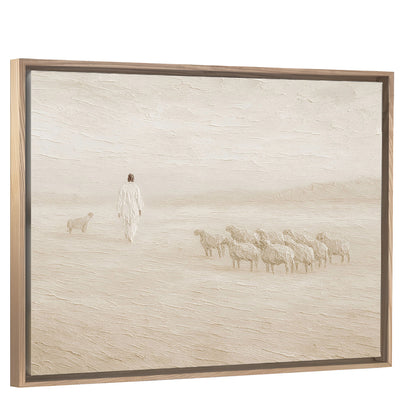 The Watchful Shepherd - Canvas
