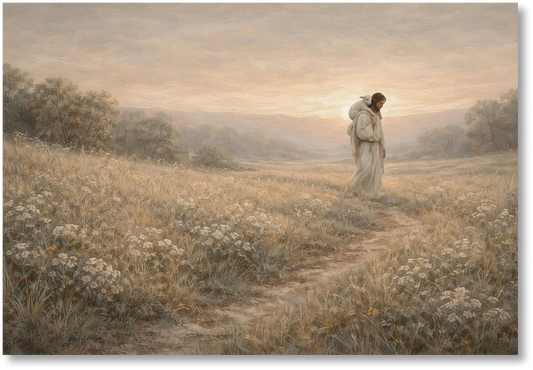 Along The Narrow Path - Horizontal Print