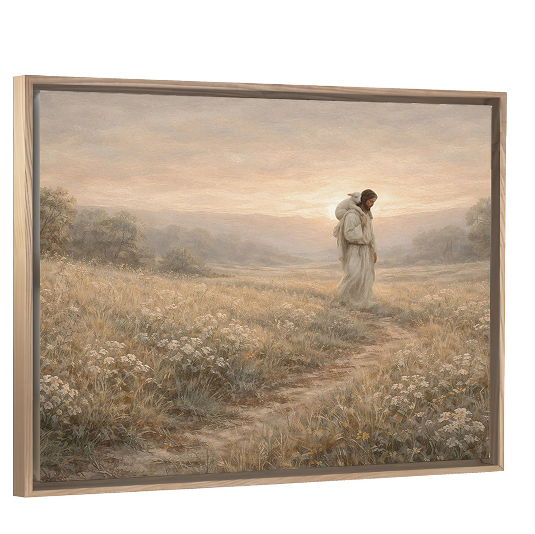 Along The Narrow Path - Canvas