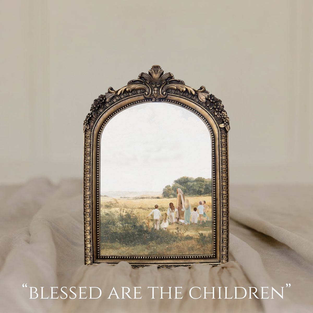 Ornate Vintage Gold Frame - 6x7.5