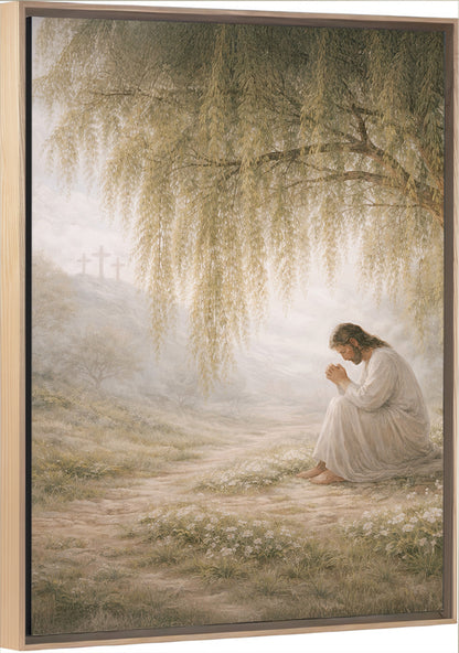 Garden of Gethsemane - Vertical Framed Canvas