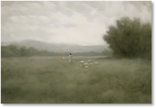 Jesus Leaves the 99 - Print