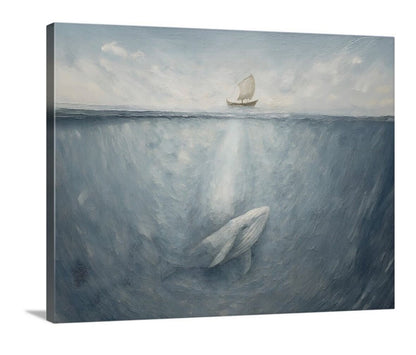 Jonah and the Whale Horizontal Canvas