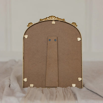 Medium Vintage Floral Gold Frame -  9.5x11