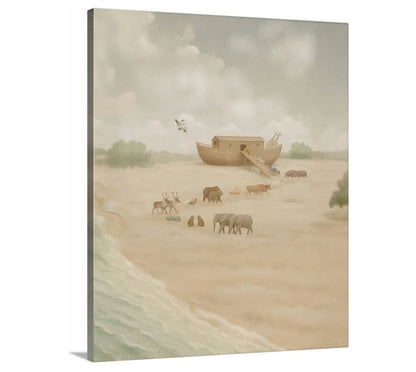 Noah's Ark Vertical Canvas