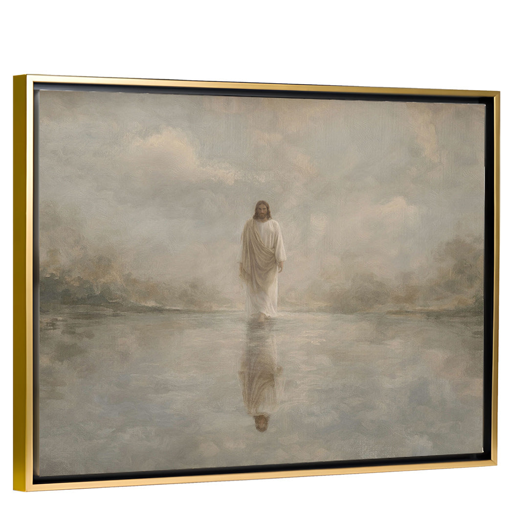 Reflected Glory - Gold Framed Canvas