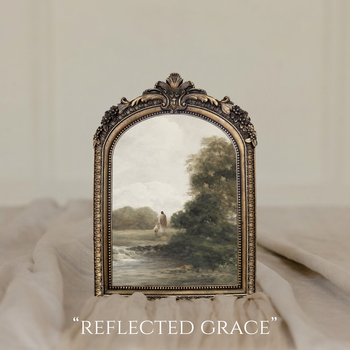 Ornate Vintage Gold Frame - 6x7.5