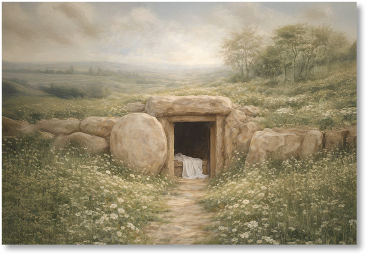 Risen in Glory - Horizontal Print