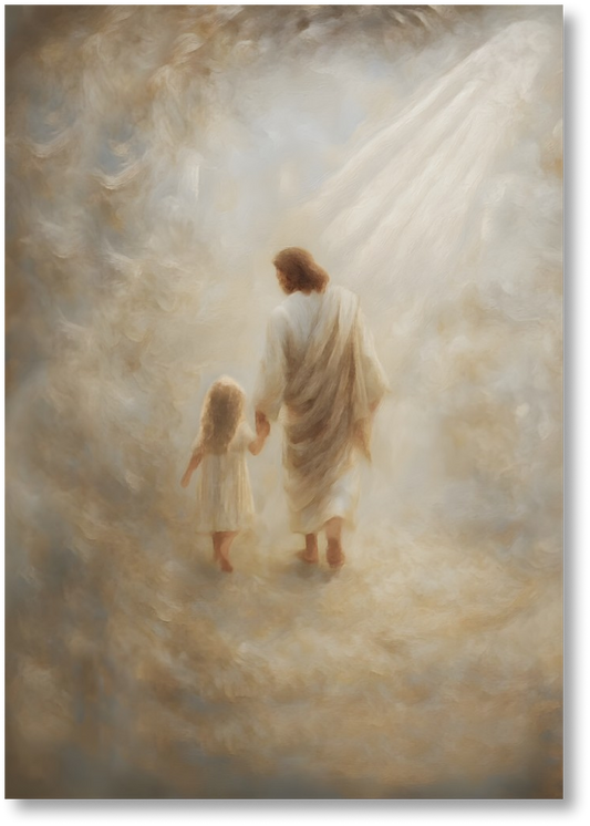 Safe Haven, Blonde Hair Girl - Print