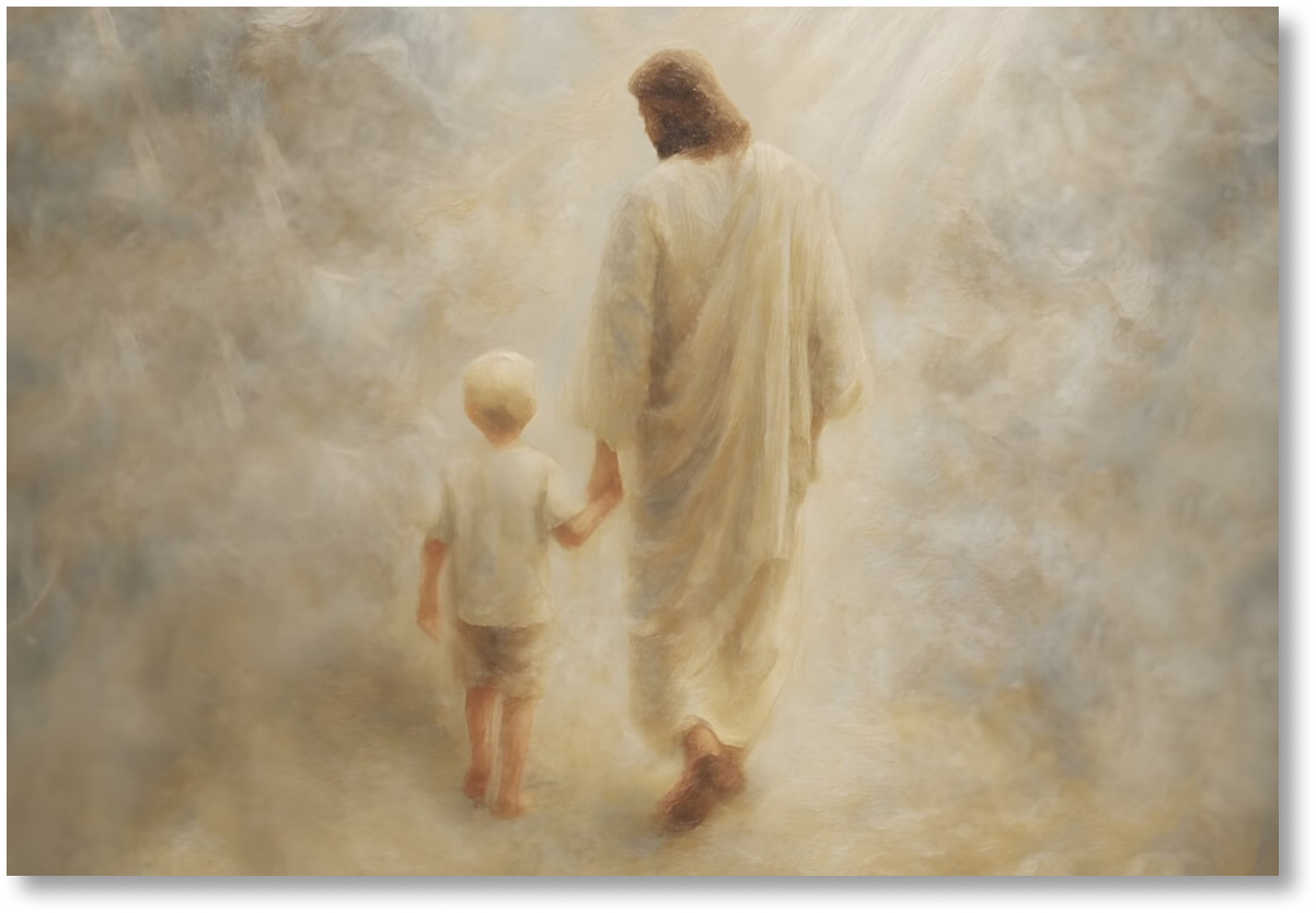 Safe Haven, Blonde Hair Boy - Print