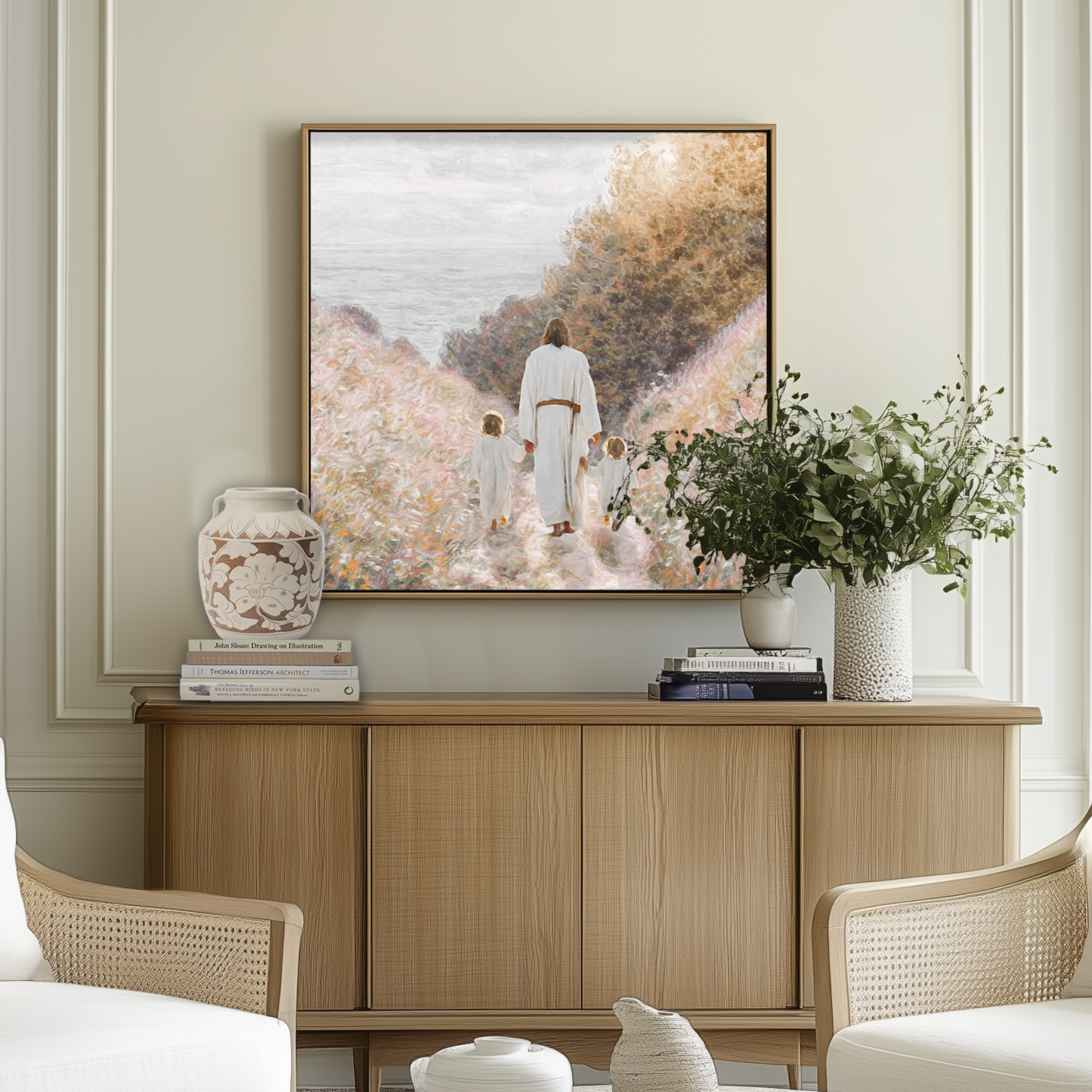 Consider The Lilies/Blonde - Canvas