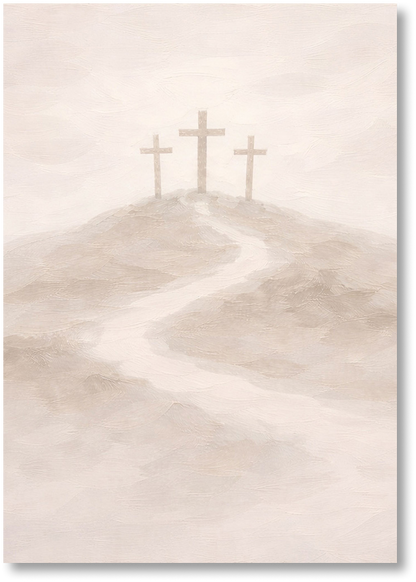 The Weight of Love Vertical Print