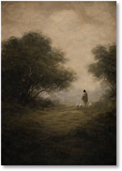 Through the Valley - Vertical Print