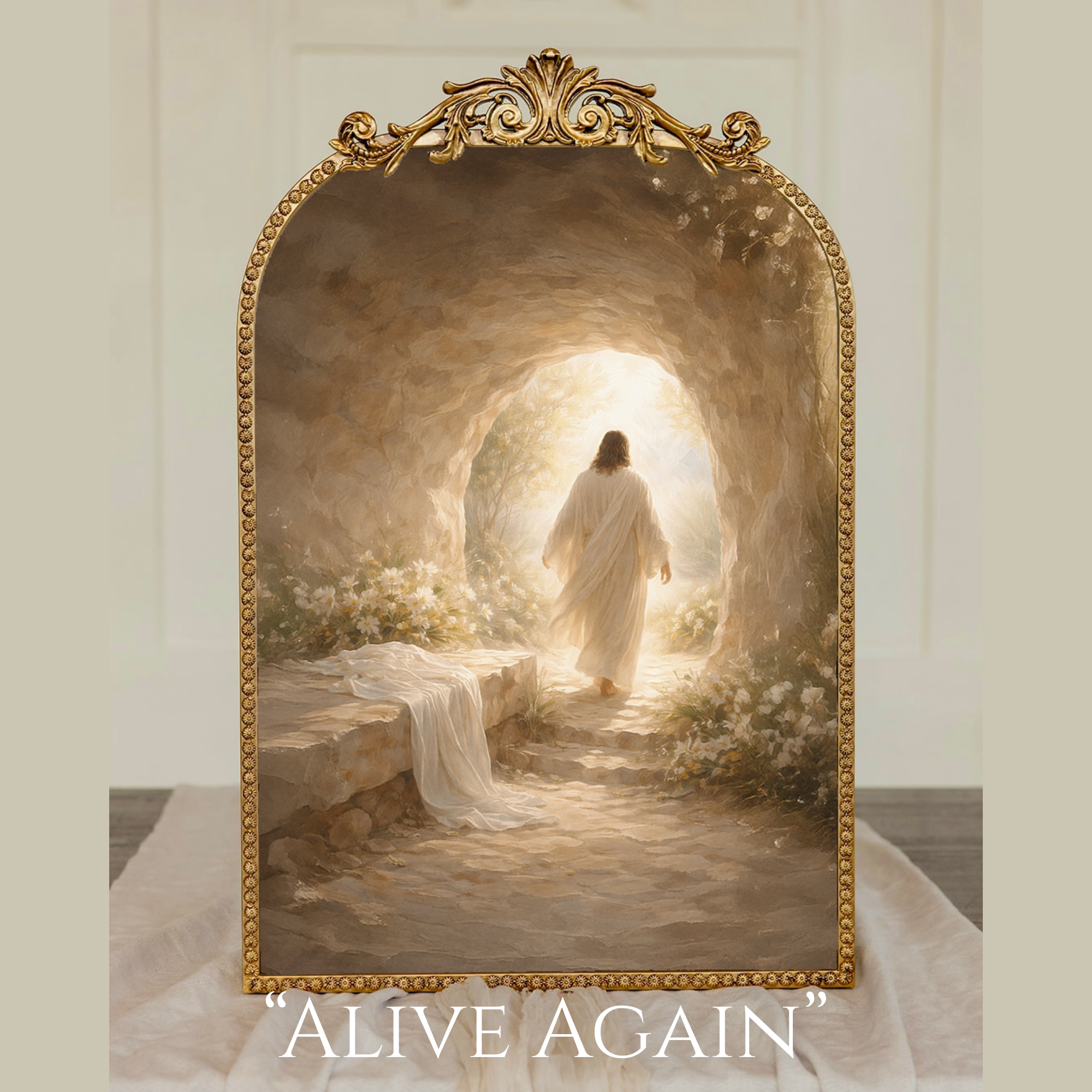 Large Vintage Gold Frame - 20x27